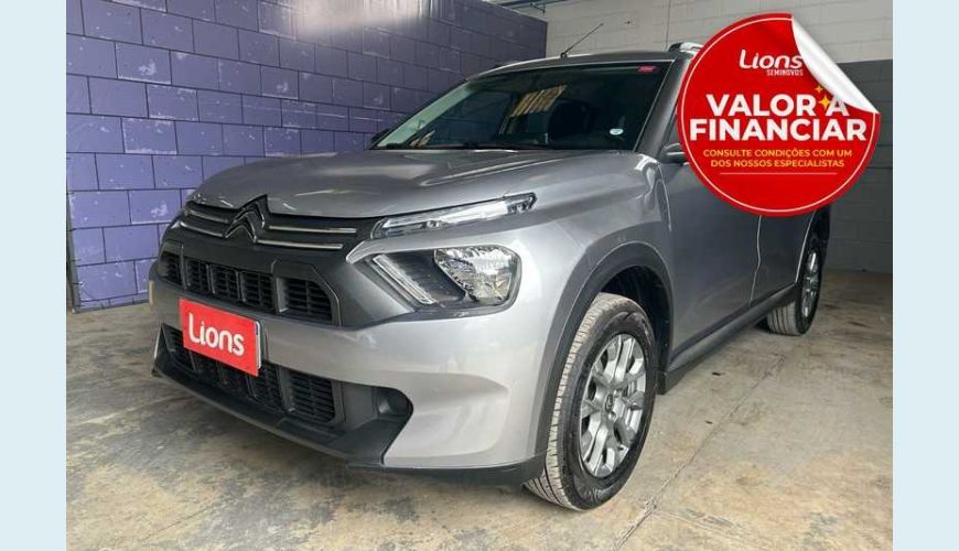 CITROËN CITROEN C3 AIRCROSS FEEL PACK 1.0 TURBO FLEX AUT. 4P - CINZA - 2025 Foto 1 (Grande)