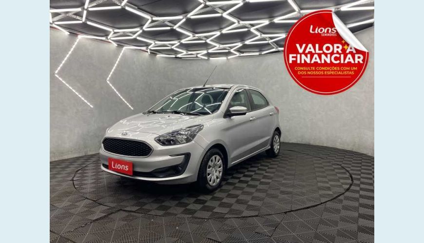 FORD FORD KA SE PLUS 1.0 FLEX MANUAL 4P - PRATA - 2020 Foto 1 (Grande)