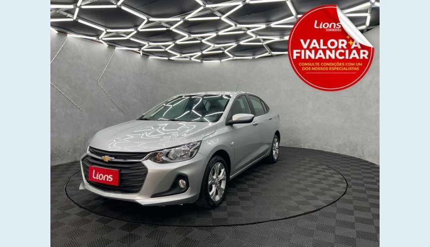 CHEVROLET ONIX PLUS LTZ 1.0 TURBO FLEX AUT. 4P - PRATA - 2023 Foto 1 (Grande)