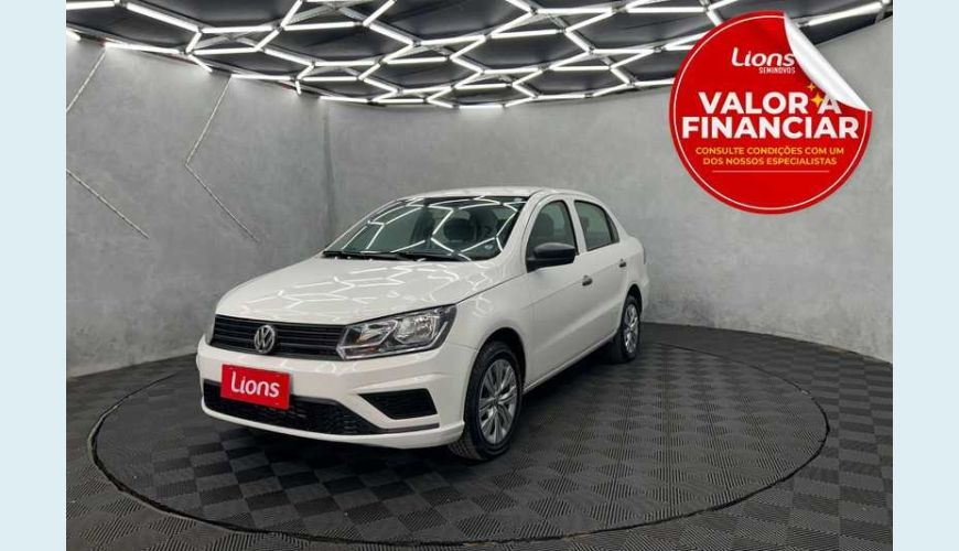 VOLKSWAGEN VOYAGE 1.0 MPI FLEX MANUAL 4P - BRANCO - 2023 Foto 1 (Grande)