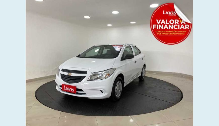 CHEVROLET CHEVROLET ONIX LS 1.0 FLEX MANUAL 4P - BRANCO - 2016 Foto 1 (Grande)