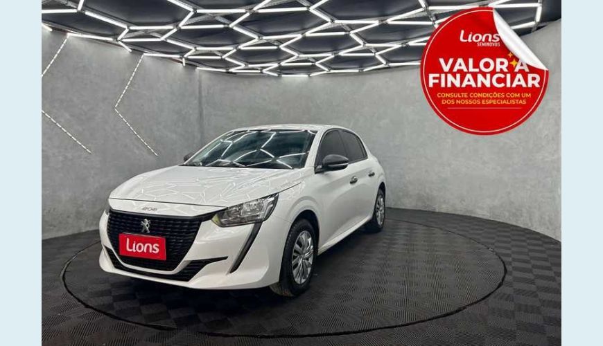PEUGEOT PEUGEOT 208 LIKE 1.0 FLEX MANUAL 4P - BRANCO - 2023 Foto 1 (Grande)