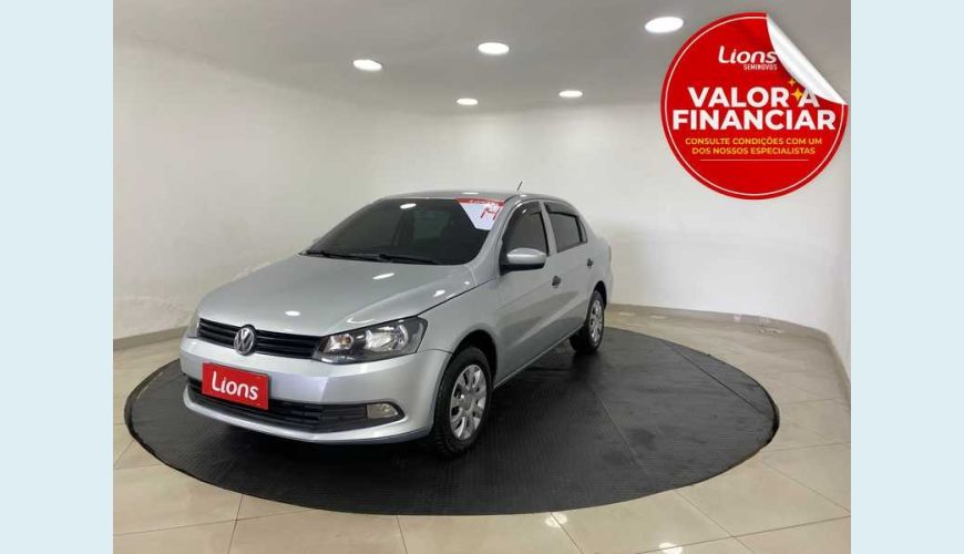 VOLKSWAGEN VOLKSWAGEN VOYAGE VHT CITY 1.6 FLEX MANUAL 4P - PRATA - 2014 Foto 1 (Grande)