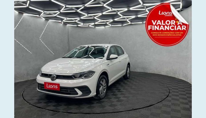 VOLKSWAGEN VOLKSWAGEN POLO COMFORTLINE FLEX AUT. 4P - BRANCO - 2023 Foto 1 (Grande)