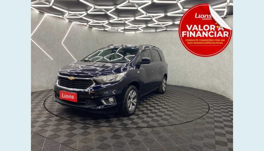 CHEVROLET CHEVROLET SPIN PREMIER 1.8 FLEX AUT. 4P - AZUL - 2022 Foto 1 (Grande)