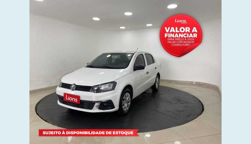 VOLKSWAGEN VOYAGE TRENDLINE 1.6 FLEX MANUAL 4P - BRANCO - 2018 Foto 1 (Grande)