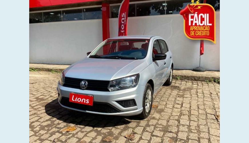 VOLKSWAGEN VOLKSWAGEN GOL 1.0 12V FLEX MANUAL 4P - PRATA - 2019 Foto 1 (Grande)