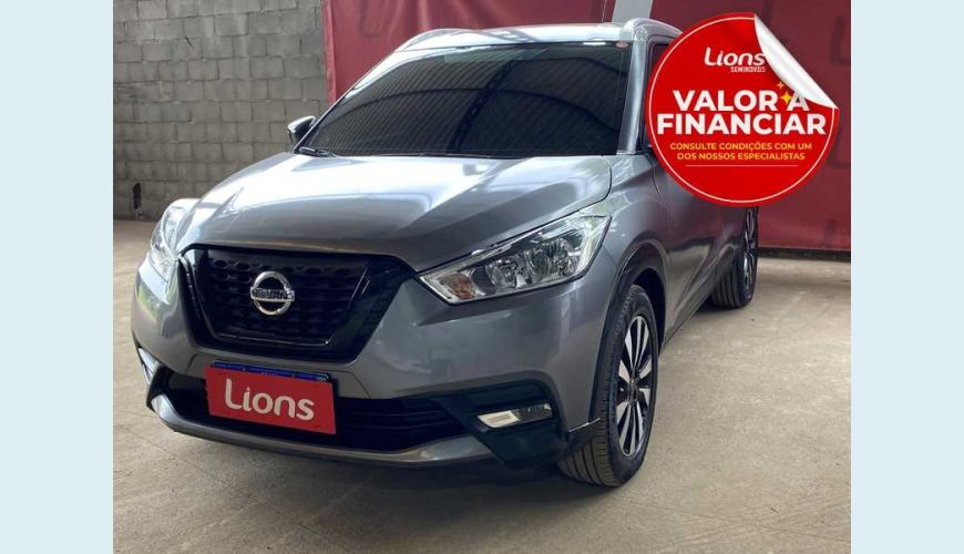 NISSAN NISSAN KICKS S 1.6 FLEX MANUAL 4P - CINZA - 2018 Foto 1 (Grande)