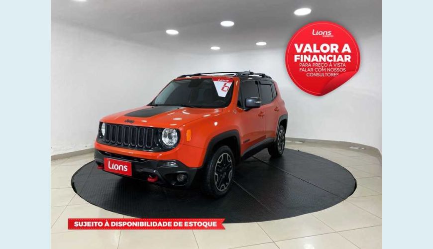 JEEP JEEP RENEGADE TRAILHAWK 2.0 TDI DIESEL AUT. 4P - LARANJA - 2016 Foto 1 (Grande)