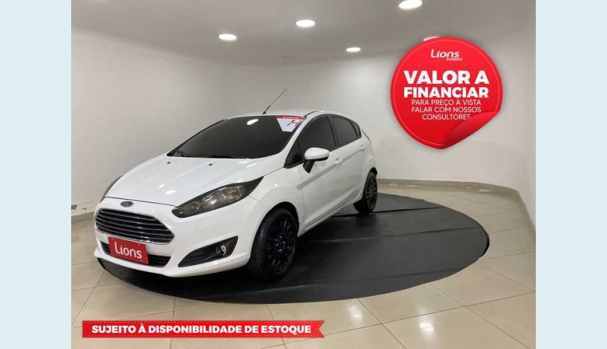 FORD FORD FIESTA SE 1.5 16V FLEX MANUAL 4P - BRANCO - 2014 Foto 1 (Grande)