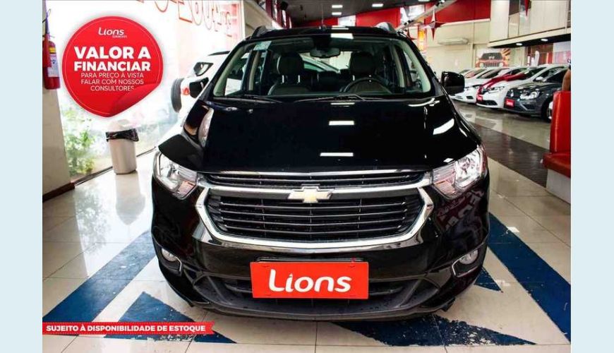 CHEVROLET CHEVROLET SPIN PREMIER 7S 1.8 FLEX MANUAL 4P - PRETO - 2021 Foto 1 (Grande)