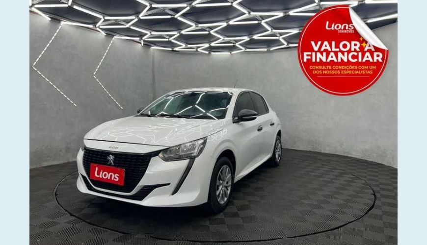 PEUGEOT PEUGEOT 208 LIKE 1.0 FLEX MANUAL 4P - BRANCO - 2023 Foto 1 (Grande)