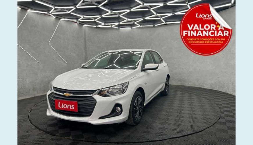 CHEVROLET CHEVROLET ONIX LT 1.0 TURBO FLEX MANUAL 4P - BRANCO - 2024 Foto 1 (Grande)