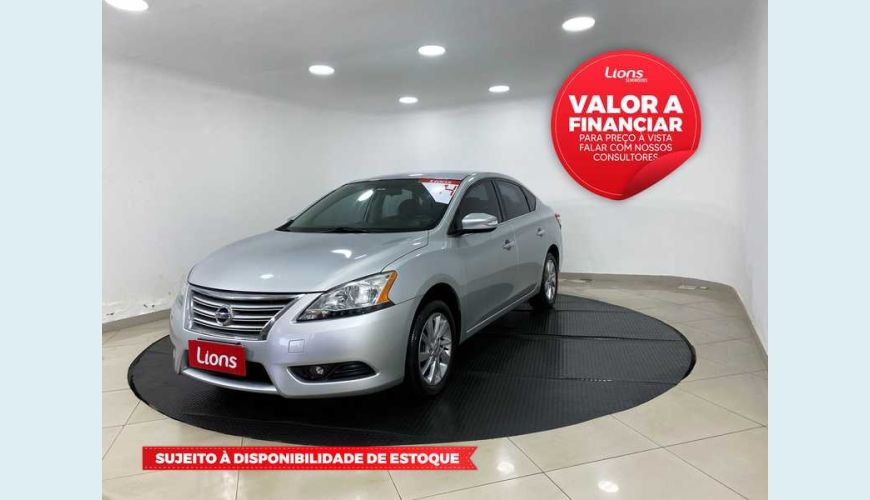 NISSAN NISSAN SENTRA SV 2.0 16V FLEX AUT. 4P - PRATA - 2014 Foto 1 (Grande)