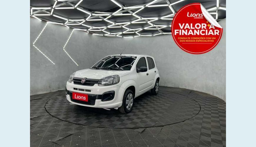 FIAT FIAT UNO ATTRACTIVE 1.0 FLEX MANUAL 4P - BRANCO - 2021 Foto 1 (Grande)
