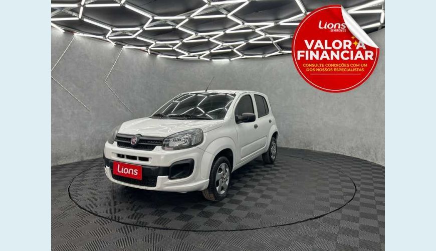 FIAT FIAT UNO ATTRACTIVE 1.0 FLEX MANUAL 4P - BRANCO - 2021 Foto 1 (Grande)