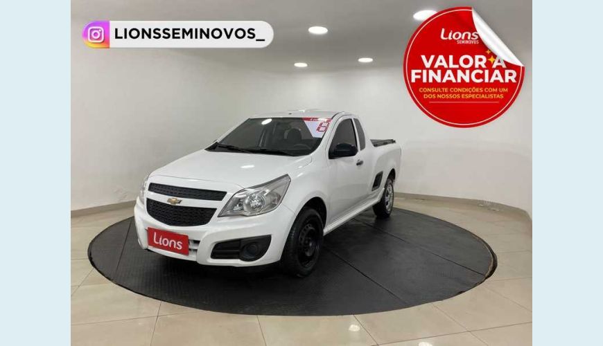 CHEVROLET MONTANA LS 1.4 FLEX MANUAL 2P - BRANCO - 2018 Foto 1 (Grande)