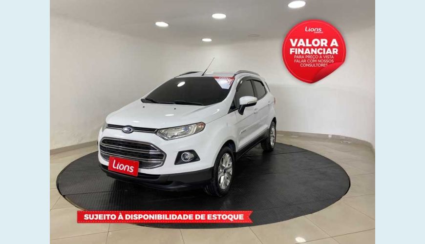 FORD FORD ECOSPORT TITANIUM 2.0 16V FLEX AUT. 4P - BRANCO - 2014 Foto 1 (Grande)