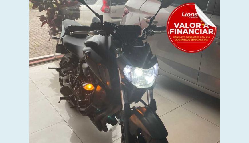 YAMAHA YAMAHA MT-07 ABS GASOLINA - PRETO - 2022 Foto 1 (Grande)