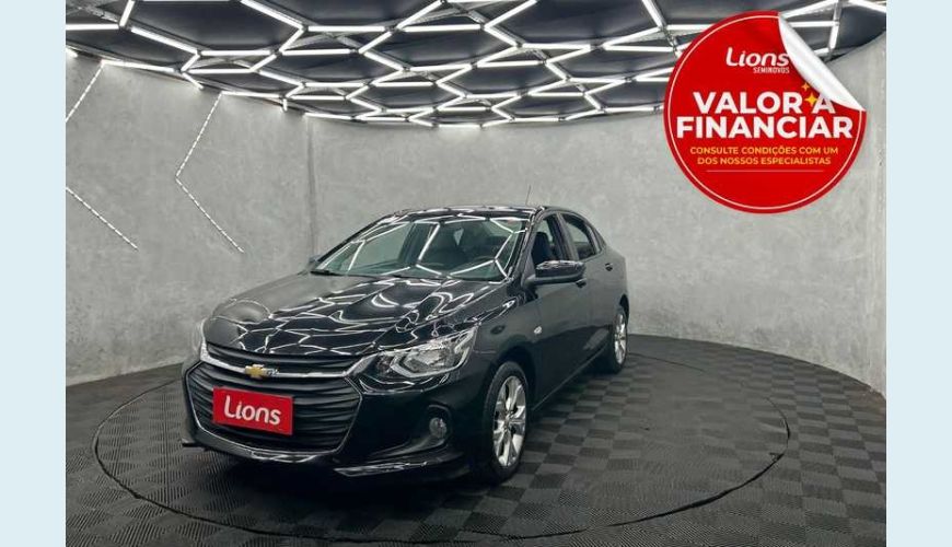 CHEVROLET CHEVROLET ONIX PLUS LTZ 1.0 TURBO FLEX AUT. 4P - PRETO - 2023 Foto 1 (Grande)