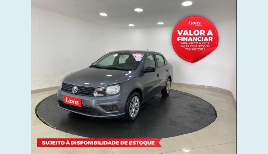 VOLKSWAGEN VOLKSWAGEN VOYAGE 1.6 MSI 8V FLEX MANUAL 4P - CINZA - 2021 Foto 1 (Grande)