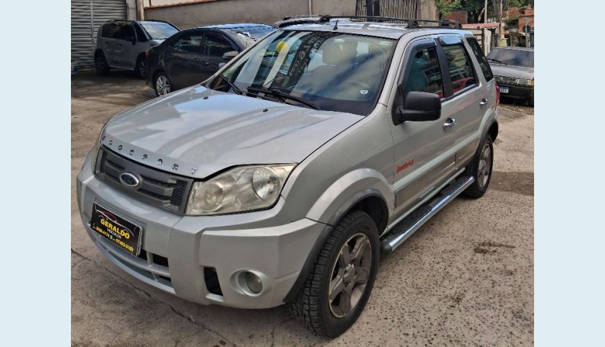 FORD FORD ECOSPORT XLS 1.6 FLEX 8V MANUAL 4P - PRATA - 2009 Foto 1 (Grande)