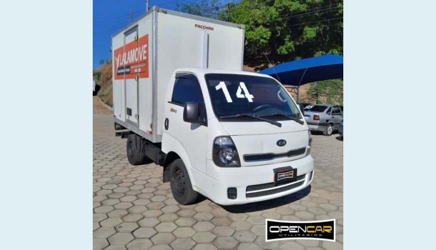 KIA BONGO K-2500 2.5 DIESEL MANUAL 2P - BRANCO - 2014 Foto 1 (Grande)