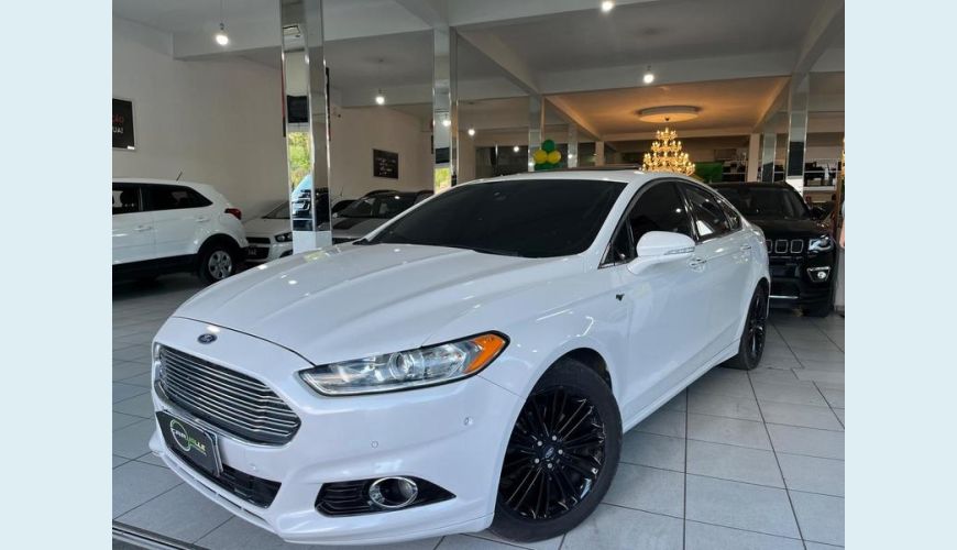 FORD FORD FUSION TITANIUM 2.0 16V MANUAL 4P - BRANCO - 2013 Foto 1 (Grande)