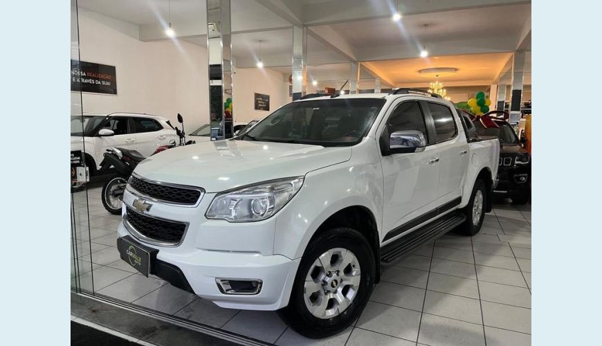 CHEVROLET S-10 LTZ FD2 FLEX MANUAL 2P - BRANCO - 2014 Foto 1 (Grande)