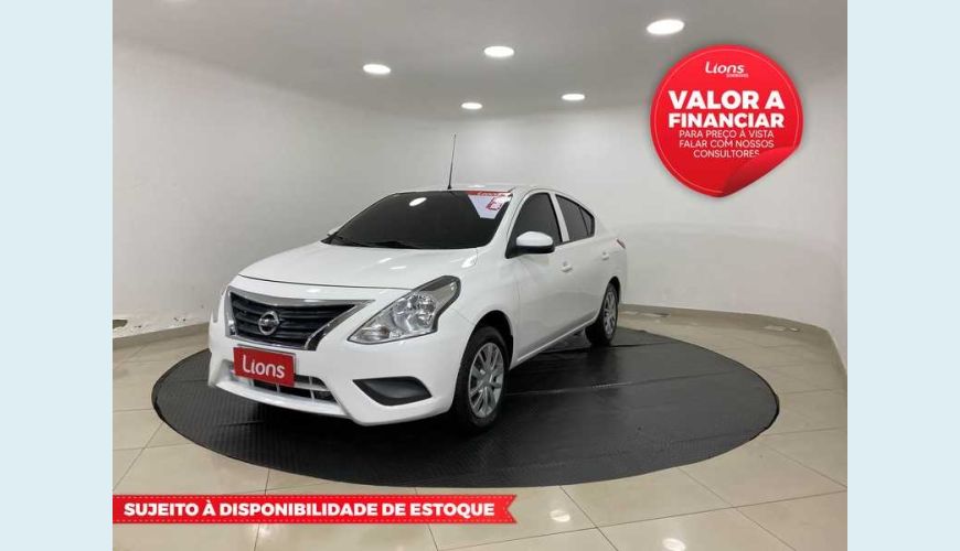 NISSAN VERSA 1.0 12V FLEX MANUAL 4P - BRANCO - 2018 Foto 1 (Grande)