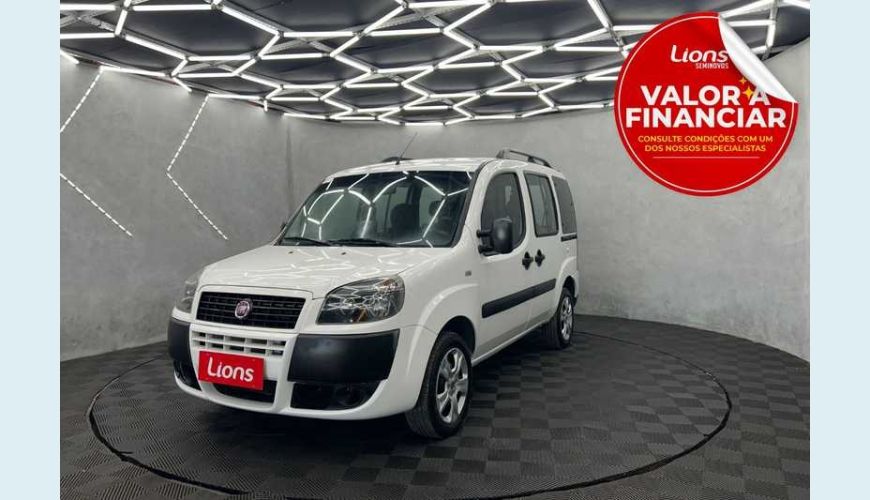 FIAT DOBLO ESSENCE 1.8 16V FLEX MANUAL 4P - BRANCO - 2021 Foto 1 (Grande)