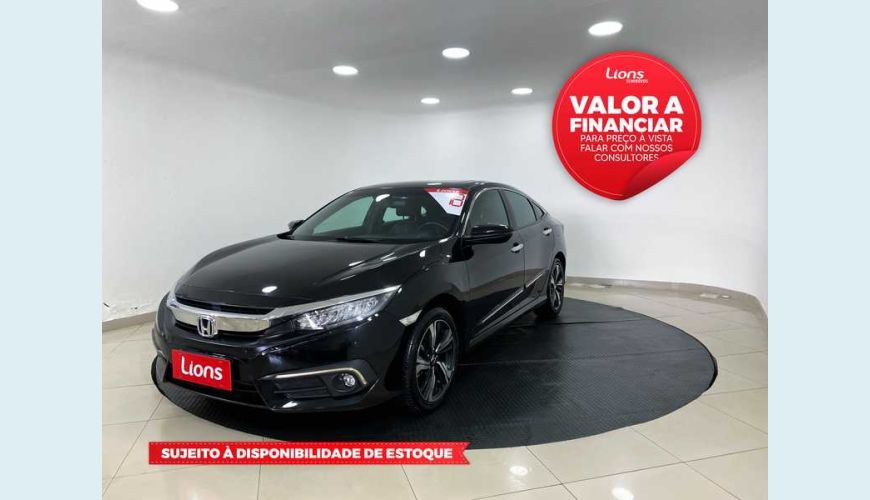 HONDA CIVIC TOURING TURBO 1.5 AUT. 4P - PRETO - 2018 Foto 1 (Grande)