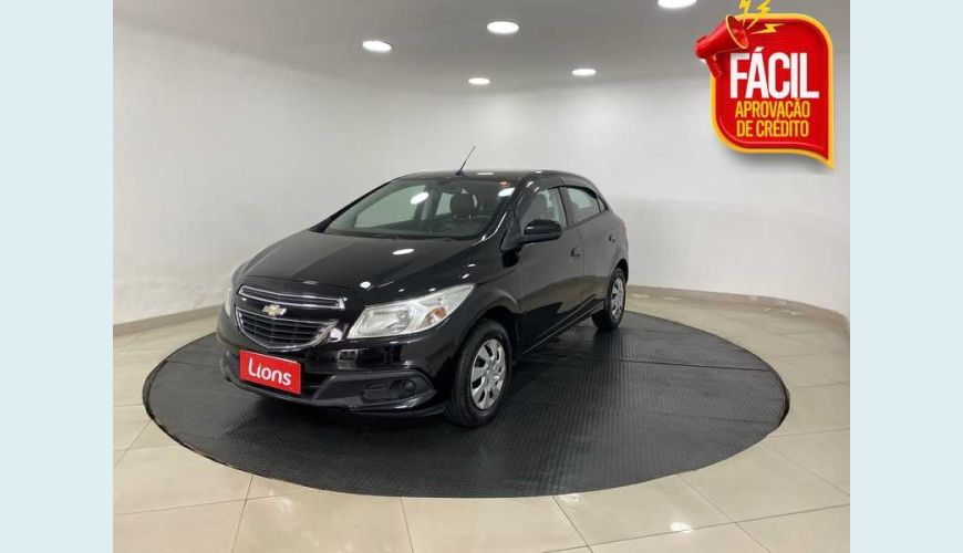 CHEVROLET ONIX LT 1.0 FLEX MANUAL 4P - PRETO - 2014 Foto 1 (Grande)