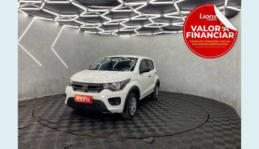 FIAT MOBI LIKE 1.0 FLEX MANUAL 4P - BRANCO - 2021 Foto 1 (Grande)