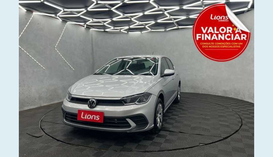 VOLKSWAGEN POLO MPI FLEX MANUAL 4P - PRATA - 2024 Foto 1 (Grande)