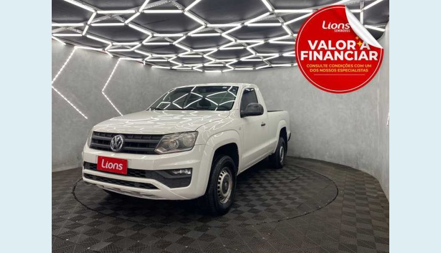 VOLKSWAGEN AMAROK S 2.0 TDI 4X4 DIESEL MANUAL 2P - BRANCO - 2019 Foto 1 (Grande)