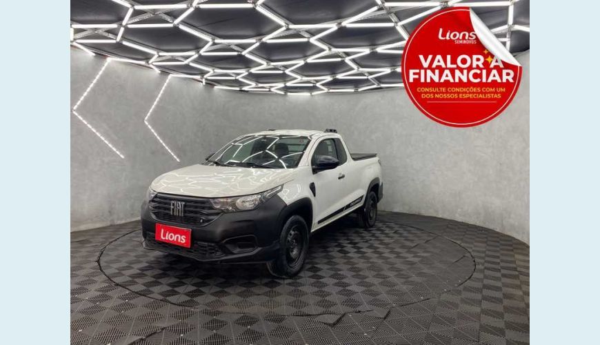FIAT STRADA ENDURANCE 1.4 FLEX MANUAL 2P - BRANCO - 2022 Foto 1 (Grande)