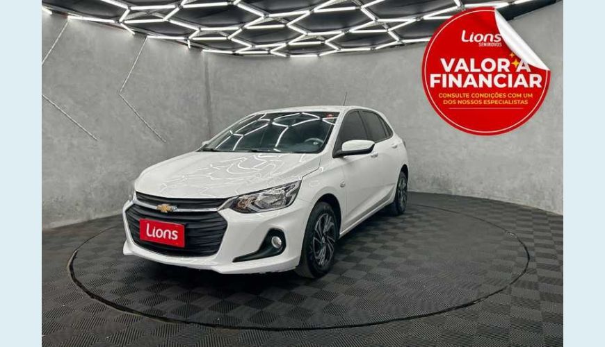 CHEVROLET ONIX LT 1.0 TURBO FLEX MANUAL 4P - BRANCO - 2024 Foto 1 (Grande)