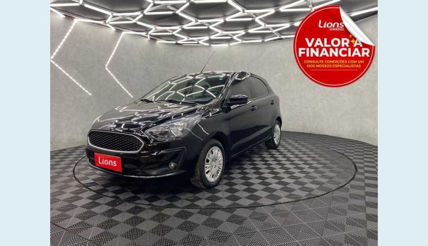 FORD KA SE PLUS 1.5 FLEX AUT. 4P - PRETO - 2020 Foto 1 (Grande)