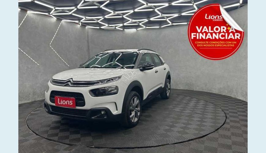 CITROËN C4 CACTUS FEEL 1.6 FLEX AUT. 4P - BRANCO - 2023 Foto 1 (Grande)