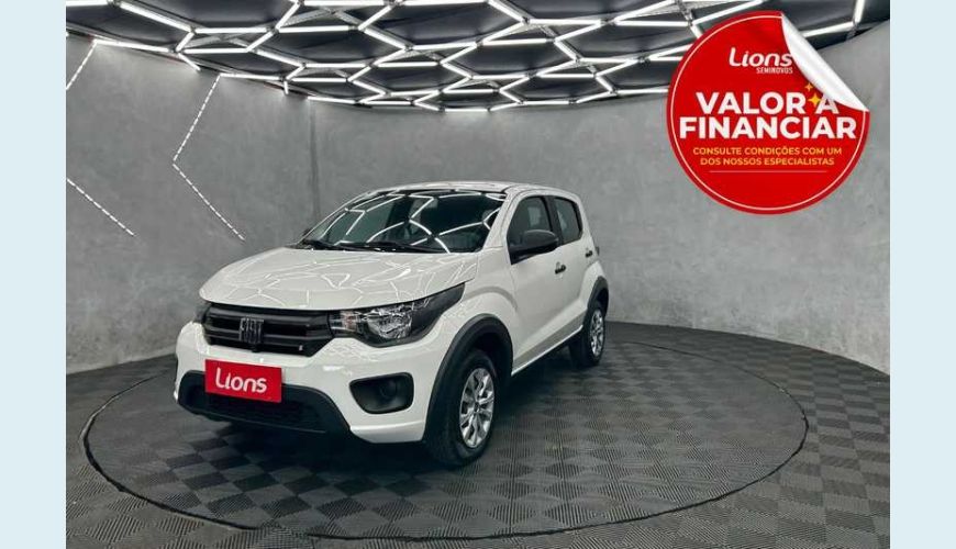 FIAT MOBI LIKE 1.0 FLEX MANUAL 4P - BRANCO - 2022 Foto 1 (Grande)