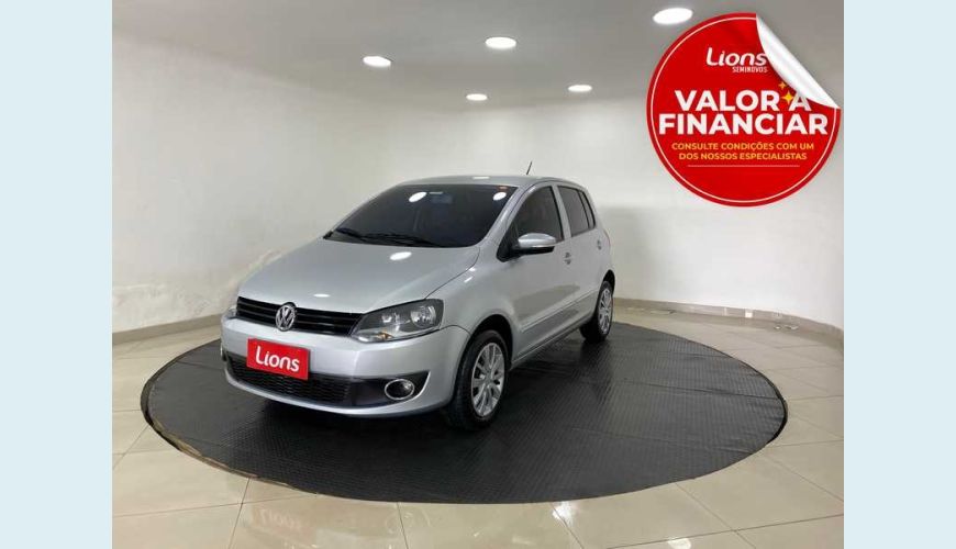 VOLKSWAGEN FOX 1.0 8V FLEX MANUAL 4P - PRATA - 2011 Foto 1 (Grande)