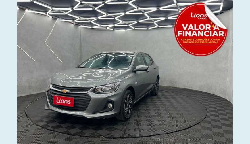 CHEVROLET ONIX LT 1.0 TURBO FLEX MANUAL 4P - PRATA - 2024 Foto 1 (Grande)