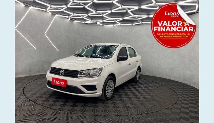 VOLKSWAGEN VOYAGE 1.0 MPI FLEX MANUAL 4P - BRANCO - 2023 Foto 1 (Grande)