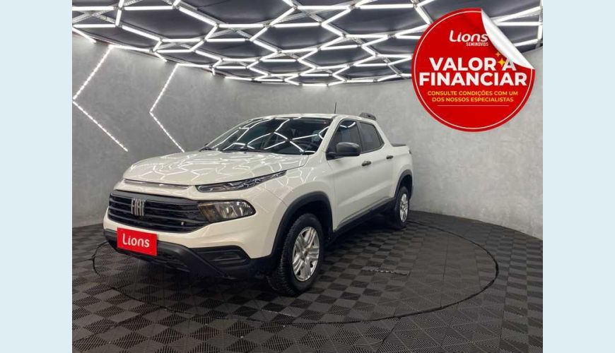 FIAT TORO ENDURANCE 1.8 FLEX AUT. 4P - BRANCO - 2022 Foto 1 (Grande)