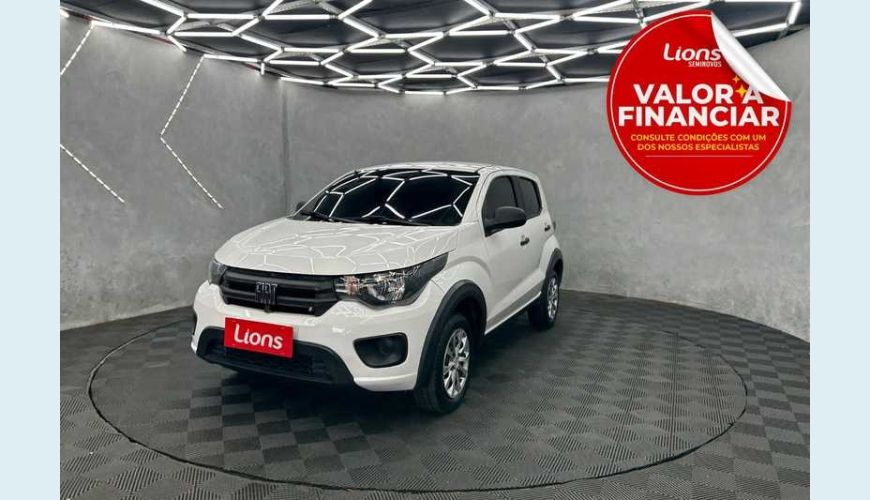 FIAT MOBI LIKE 1.0 FLEX MANUAL 4P - BRANCO - 2023 Foto 1 (Grande)