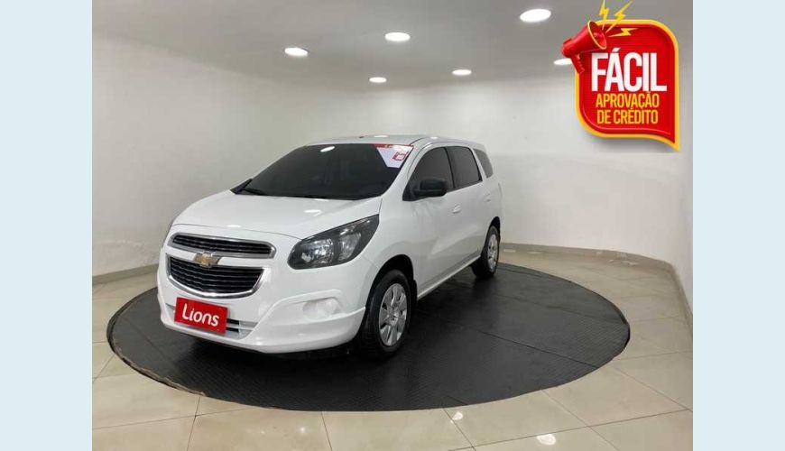CHEVROLET SPIN LS 5S 1.8 FLEX MANUAL 4P - BRANCO - 2018 Foto 1 (Grande)