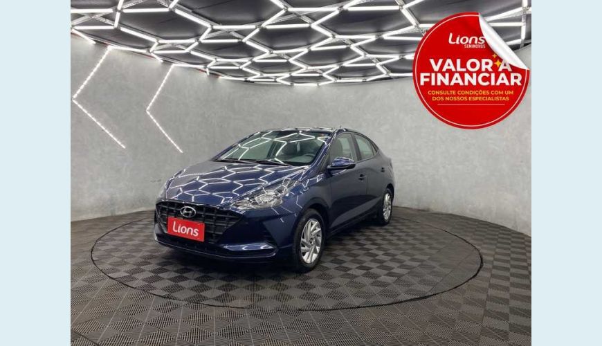 HYUNDAI HB 20S VISION PACK 1.0 FLEX MANUAL 4P - AZUL - 2022 Foto 1 (Grande)