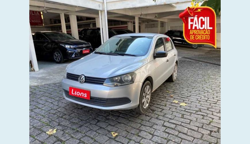 VOLKSWAGEN GOL TECITY 1.0 FLEX MANUAL 4P - PRATA - 2015 Foto 1 (Grande)