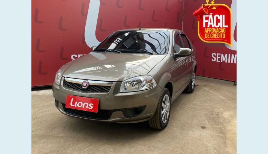 FIAT SIENA EL 1.0 8V FLEX MANUAL 4P - MARROM - 2016 Foto 1 (Grande)